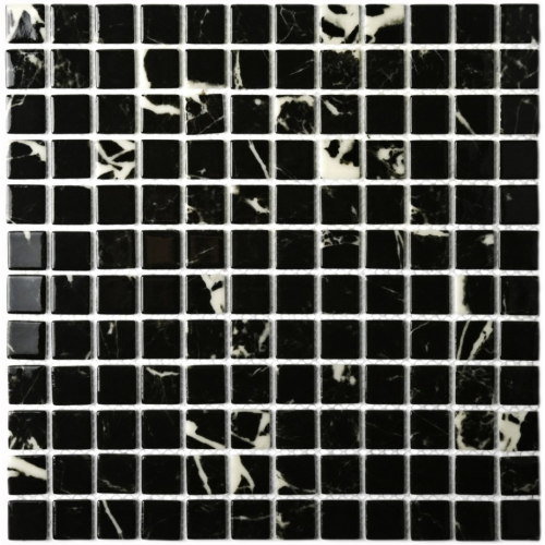 Мозаика Bonaparte Mia Black 30x30 стеклянная