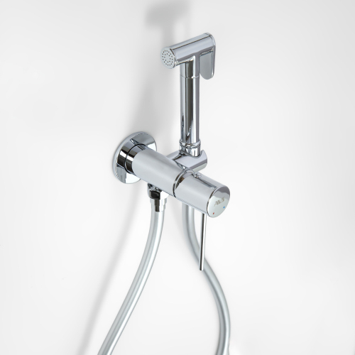 Гигиенический душ со смесителем AVS Slimmer хром