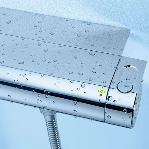 Термостат для душа Grohe Grohtherm 2000 New 34469001 хром, с полочкой