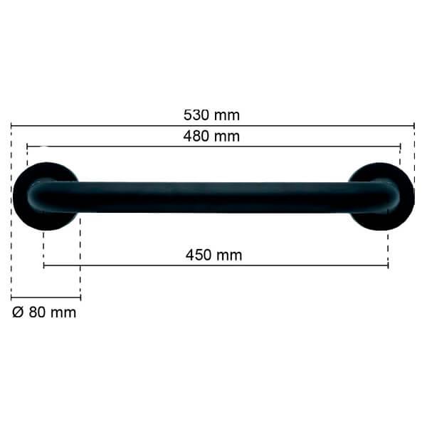 Поручень для ванны 45 см Ridder А00145110
