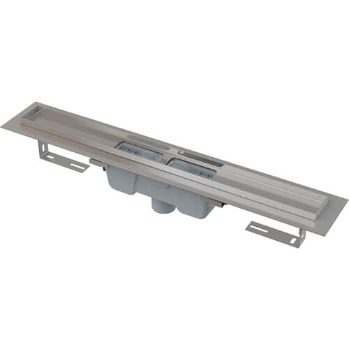 APZ1001-1050 Желоб 60л нерж без реш комбин вертикал. ALCAPLAST