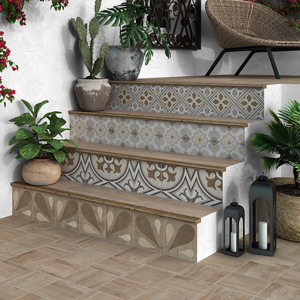 Керамогранит 20x20 матовый forest Century ALAPLANA