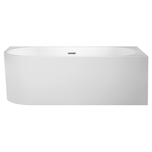 Акриловая ванна AVS Санья 180x85 R белая, с донным клапаном