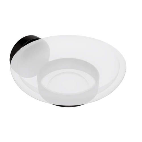 Мыльница Hematit Bemeta черный гл...