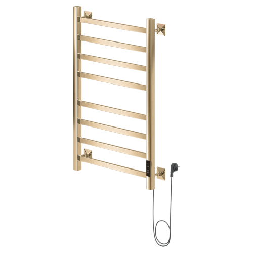 Полотенцесушитель электрический AVS Техно 50x80 матовое золото
