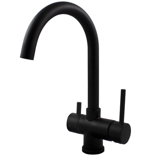 Смеситель для кухни Paffoni Stick SK190NO черный матовый Смеситель для кухни Paffoni Stick SK190NO черный матовый