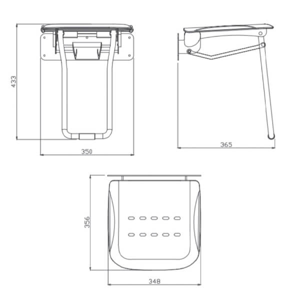 Сиденье для душа Hotel Bemeta 205125035