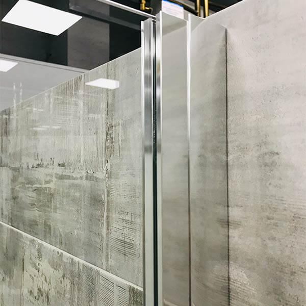 Неподвижная стенка AVS для Квант/ Квант Макс 90 профиль хром, стекло прозрачное