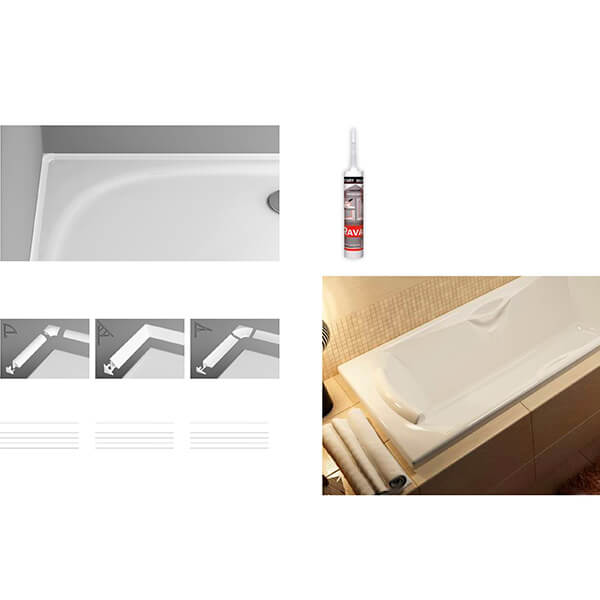 Силикон Равак-Профессионал прозрачный 310 мл Ravak X01201