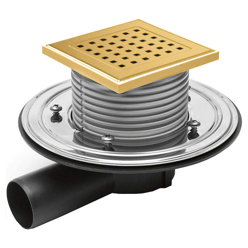 Душевой трап MCH Chudej 12х12 Gate, золото