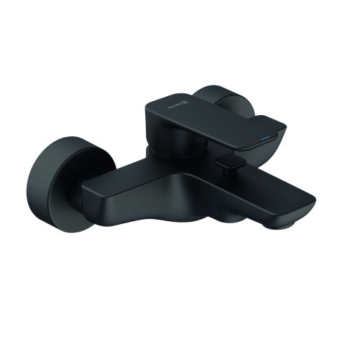 Смеситель для ванны и душа Kludi Pure&Style 406813975 черный матовый