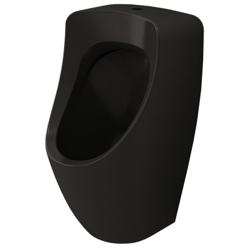 1383=1163-004-0130 Писсуар наружный подвод воды черный мат Taormina Arch Bocchi