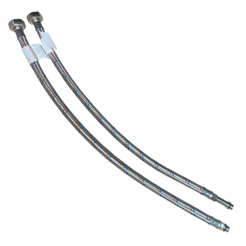 Подводка к смесителю Flexitaly 1500450RB+1550450RB DN8 1/2"F* M10 50 см