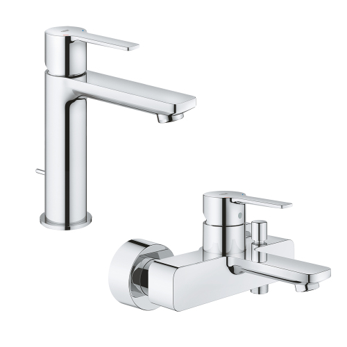 Комплект смесителей GROHE Lineare 32114001+33849001 хром