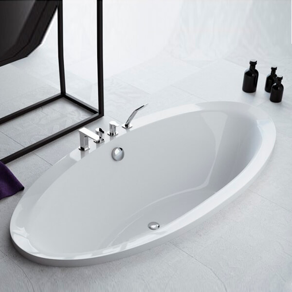 Акриловая ванна Excellent Lumina 190x95 белая, без каркаса