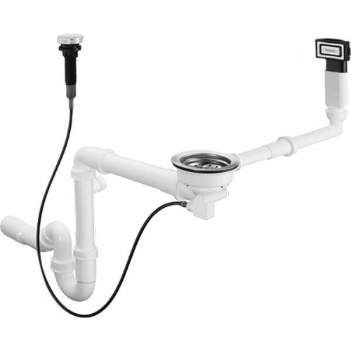 Автоматический слив-перелив для кух мойки из гранита Hansgrohe 43937000