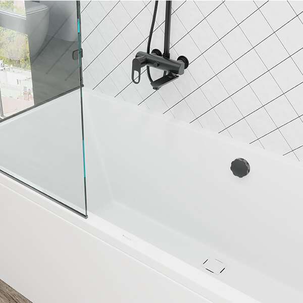 Акриловая ванна Vagnerplast Cavallo 180x80 белая, без каркаса