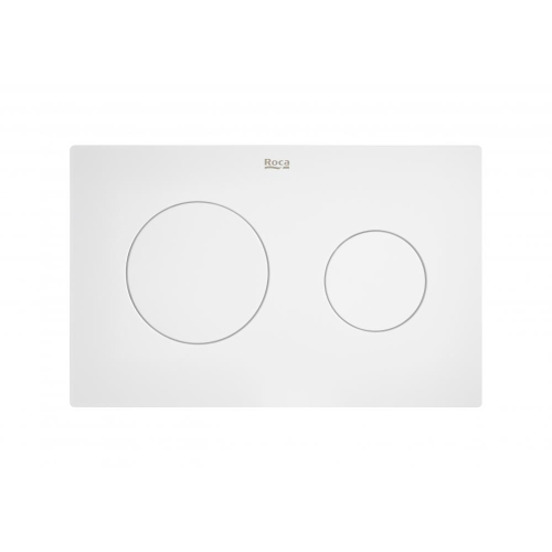 Клавиша смывная 2 режима PL10 (белый матовый) ROCA 890089207  Клавиша смывная 2 режима PL10 (белый матовый) ROCA 890089207