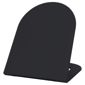 Крышка-сиденье AVS 2059YH с микролифтом быстросъемное, черное