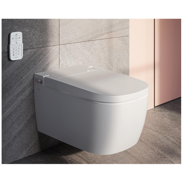 Унитаз подвесной VitrA V-care Comfort 5674B003-6104(6194) интеллектуальный