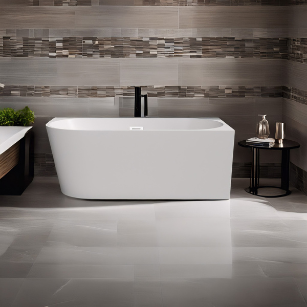 Акриловая ванна AVS Галатея 170x80 R белая, с донным клапаном