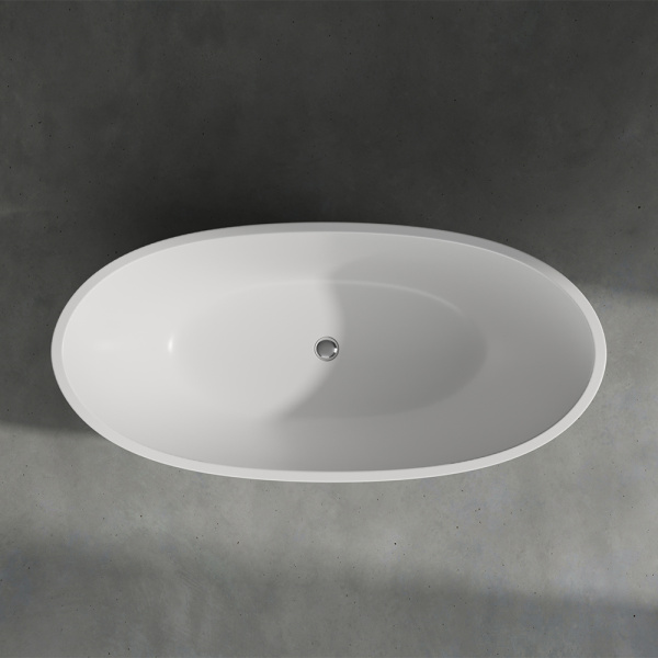 Акриловая ванна AVS Наоми 170x80 белая, с донным клапаном