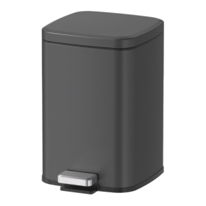 Ведро для мусора AVS Универсал 827-034-GM 12 л, оружейная сталь