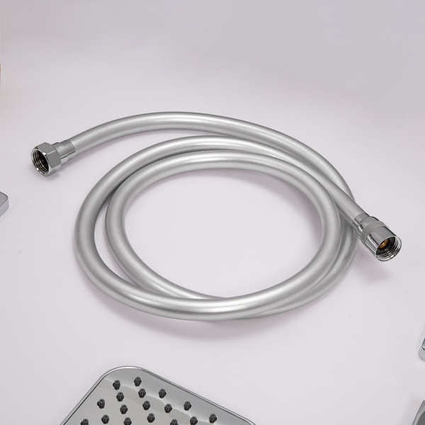 Душевой комплект AVS Luxury 3в1 квадратный, хром