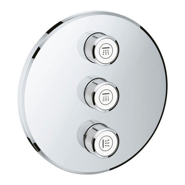 Переключатель потоков встраиваемый с монтажной частью Grohtherm SmartControl Grohe 29122000+35600000 Переключатель потоков встраиваемый с монтажной частью Grohtherm SmartControl Grohe 29122000+35600000