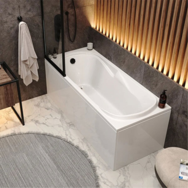 Акриловая ванна Vagnerplast Minerva 170x70 белая, без каркаса