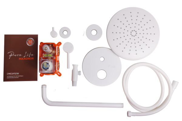 Встр душ система белый матовый Superior MAXONOR
