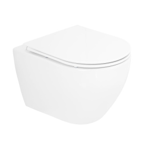 Унитаз подвесной Cezares Stylus CZR-6601-TH-TOR безободковый, белый