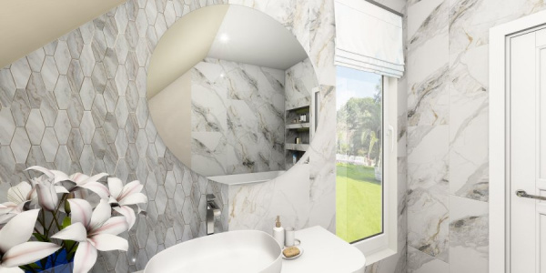 Мозаика Bonaparte Fontana Great 30,7x27,1 стеклянная