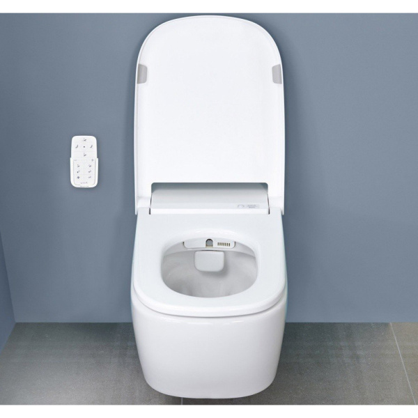 Унитаз подвесной VitrA V-care Comfort 5674B003-6104(6194) интеллектуальный