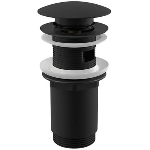 Донный клапан Alcaplast A392BLACK черный матовый
