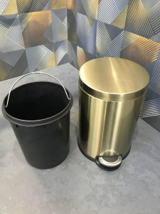 Ведро для мусора бронзовое 8 л CLASSIC R-25(8) Ведро для мусора бронзовое 8 л CLASSIC R-25(8)