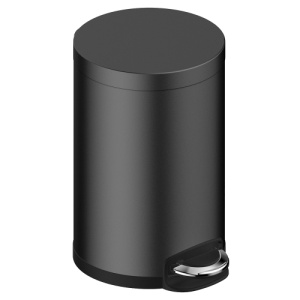 Ведро для мусора AVS Универсал 827-032-MB 8 л, черный матовый