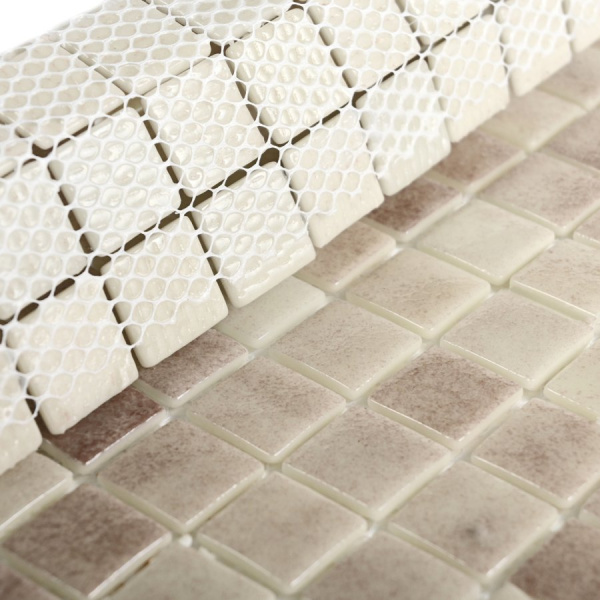 Мозаика Bonaparte Atlantis Grey 31,5x31,5 стеклянная