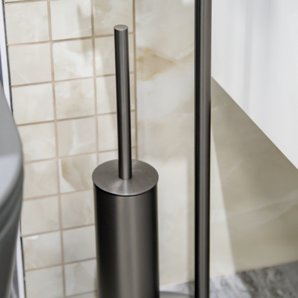 Стойка напольная 2 предмета Универсал AVS 827-001-GM оружейная сталь