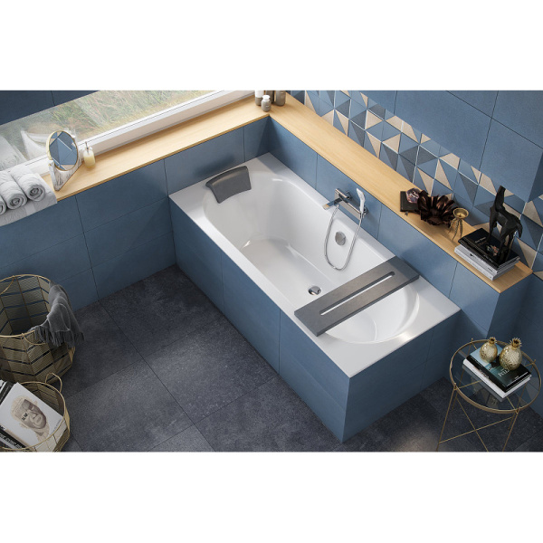 Акриловая ванна Excellent Oceana Slim 170x75 белая, без каркаса