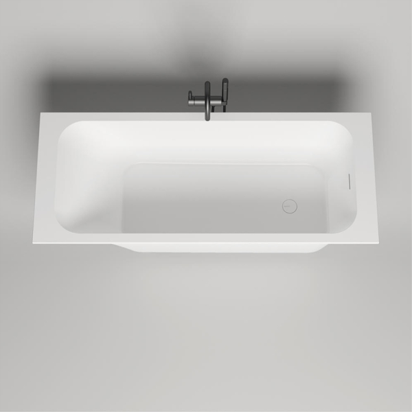 Ванна из искусственного камня Salini Orlando Kit S-Sensе 170х70 белая матовая, с ножками и донным клапаном Ванна из искусственного камня Salini Orlando Kit S-Sensе 170х70 белая матовая, с ножками и донным клапаном
