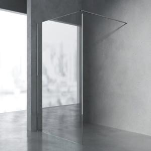 Душевая перегородка AVS Walk In 110 профиль хром, стекло прозрачное