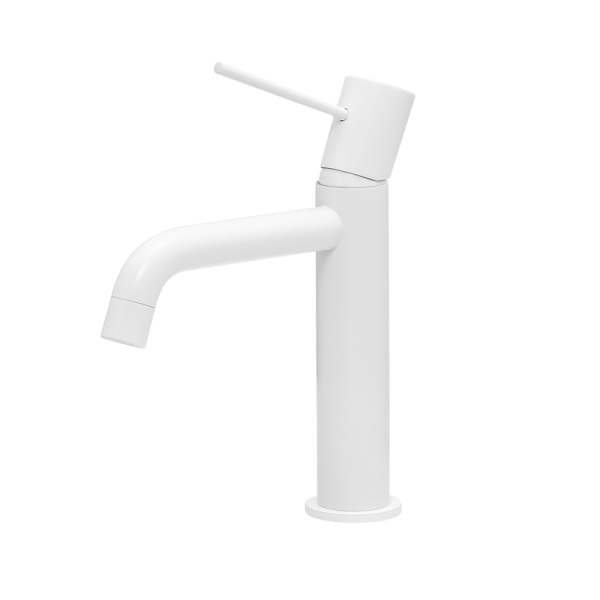 Смеситель для раковины AVS Slimmer белый матовый