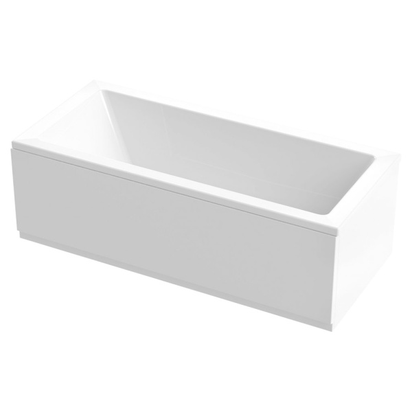 Акриловая ванна Cezares Plane 170x75 белая, без каркаса