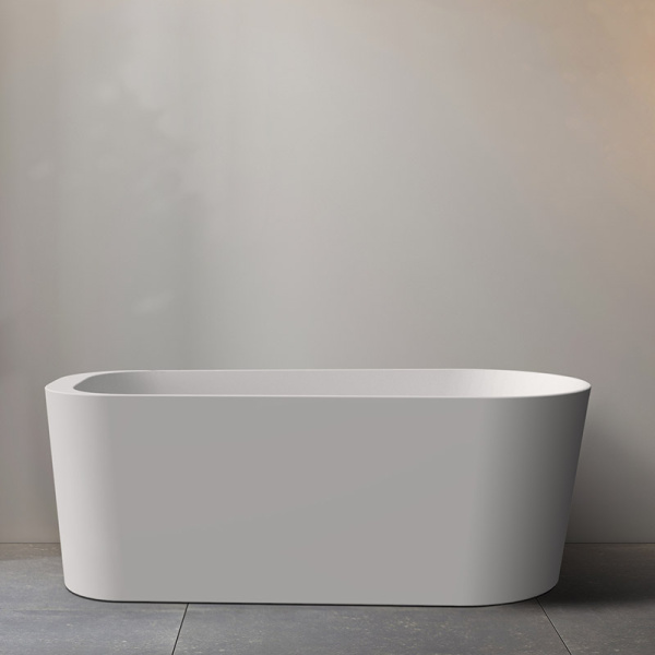 Акриловая ванна AVS Нона 150х80 белая, матовая с донным клапаном