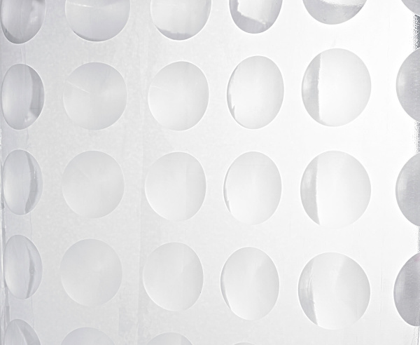 Штора для ванных комнат Loupe полупрозрачный 180*200