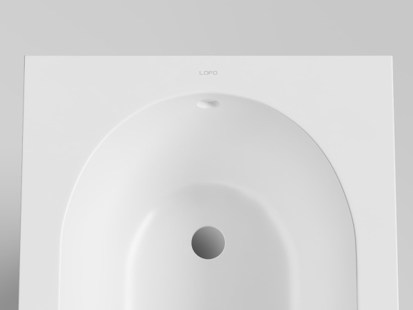 Ванна из искусственного камня Umy Home Lofo U-Solid 170x75 белая матовая Ванна из искусственного камня Umy Home Lofo U-Solid 170x75 белая матовая