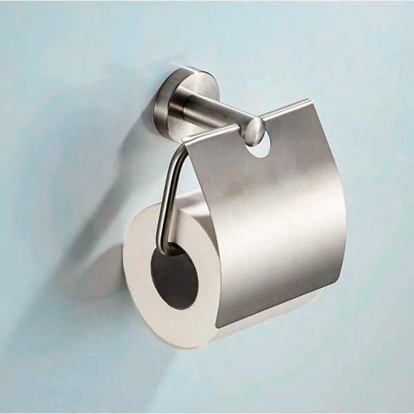 Держатель для туалетной бумаги Accoona A12105 сталь