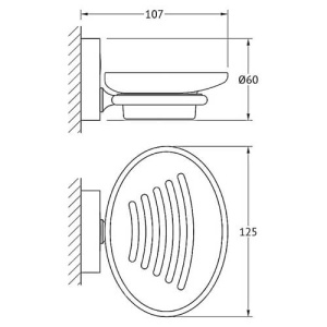 Мыльница Elite Classic C010 Мыльница Elite Classic C010