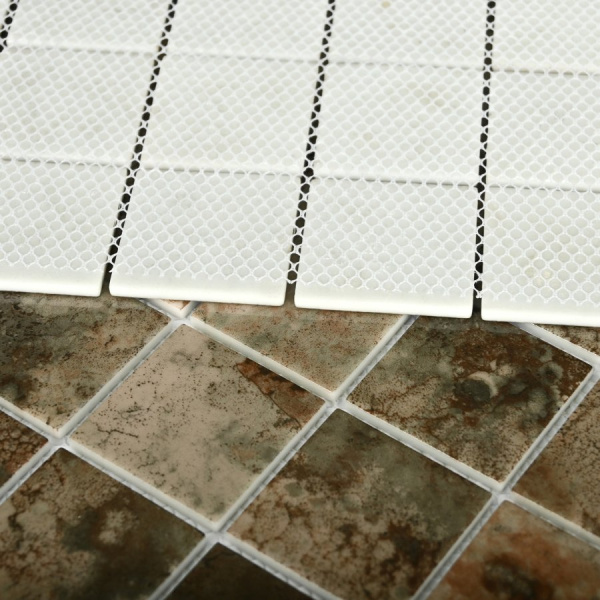 Мозаика Bonaparte Amuletto Leaf 30x30 стеклянная